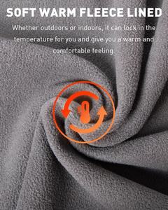 Veste matelassée unisexe d'hiver en laine peignée écologique 300g, chaude et décontractée, à capuche, zippée, col montant, manches longues, avec logo frontal - Product Image 2