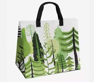 2025 sacs d'épicerie réutilisables laminé Eco Non tissé sac écologique fourre-tout Rpet Pp tissé sac avec Logo personnalisé - Product Image 1