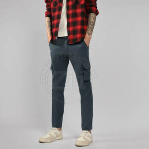 Dernier design, service OEM, pantalon cargo décontracté pour homme, confortable, léger, respirant, 100% coton, qualité supérieure - Product Image 4