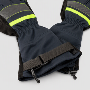 Gants de pompier longs Jasper en cuir de vachette pleine fleur avec revêtement céramique Nomex et membrane Porelle EN 659 - Product Image 5