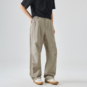 Pantalon de survêtement tactique en coton imperméable pour hommes, pantalon de travail en polaire avec poches multiples, pantalon de randonnée cargo d'hiver épaissi - Product Image 2