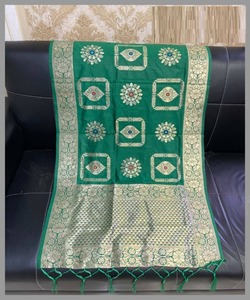 Traje Sharara cosido pakistaní con Dupattas Indian Punjabi Kurta establece ropa de fiesta para mujer elegante Eid - Product Image 2