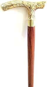 Bastón de Madera Hecho a Mano Moderno y de Alta Calidad con Tacto Real para Caminar a Diario, Asistencia para Viajes, Diseño Personalizado - Product Image 5