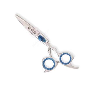 Ciseaux de barbier professionnels en acier inoxydable allemand de 6,5 pouces |   Ciseaux de coupe de cheveux réutilisables de haute qualité à lame de rasoir réglable Salon - Product Image 5