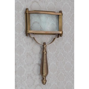 Increíble lupa de vidrio y latón para libros y letras, idea de regalo para Boss, padre, madre, decoración del hogar y la Oficina - Product Image 1