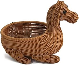 Convenience Eco-Friendly Bohemian Style Rattan Beverage Storage <b>Basket</b> with 4 Compartments OEM Woven <b>Wicker</b> Vietnam - Product Image 5