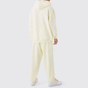 Ensemble de pulls à capuche personnalisés pour hommes combinaisons assorties pour hommes de haute qualité survêtements à capuche avec impression numérique - Product Image 4