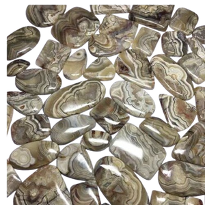 Piedra preciosa de ágata suelta cabujón de jaspe de calcita de corte ovalado natural - Product Image 1