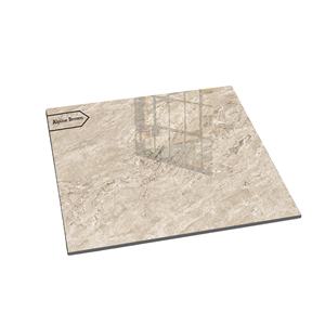 Azulejos de pared de porcelana pulida de 600x600mm de colores claros con diseños personalizados para baño y sala de estar, proveedores de confianza, fabricante indio - Product Image 3