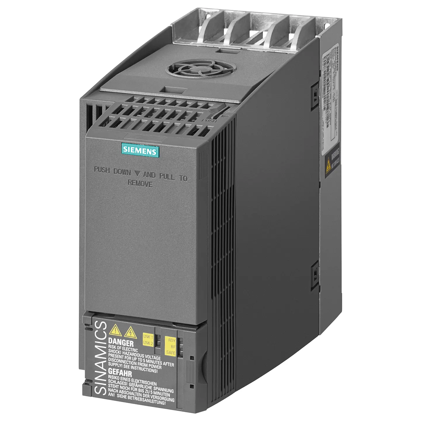 6SL3210-1KE21-3AF1 SINAMICS G120C RATED POWER 5,5KW WITH 150% OVERLOAD FOR 3 SEC New Original In Stock
