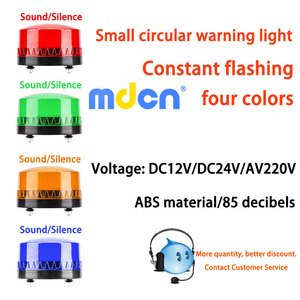 Đèn báo nhỏ chống nước LTE-5061, đèn cảnh báo an toàn nhấp nháy IP65 có âm thanh, đèn LED <span class=keywords><strong>strobe</strong></span> dùng ngoài trời - Product Image 2