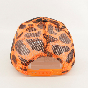 Sombrero de camionero con logotipo bordado de alta calidad Sombrero trasero de malla personalizado para promociones Sombrero de camionero de malla de último diseño - Product Image 5