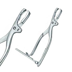 Fórceps de sujeción de hueso de alta calidad Dall Finish 10 "Mordaza ajustable con fijación de rosca fórceps de sujeción de hueso de acero metálico - Product Image 6