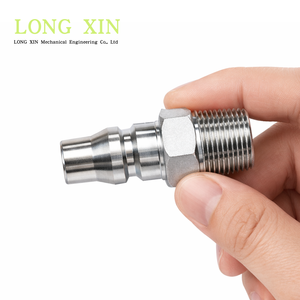 Custom Leak Proof Steel Ball Drilling Machining Bsp Quick Connector For Precision Couplers.JHI-14PM - Product Image 4