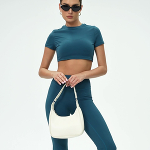 Soutien-gorge et pantalon de yoga sexy à compression pour l'été Vêtements de gym pour femmes Gym Fitness Wear Seamless Yoga Set - Product Image 6