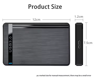 กล่องใส่ฮาร์ดดิสก์ภายนอกขนาด 2.5 นิ้ว ดีไซน์ใหม่ วัสดุพลาสติก รองรับ USB 3.0 SATA - Product Image 6