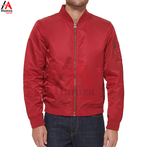 Chaqueta Bomber Vintage personalizable para hombre 250 GSM forro de nailon soporte cálido a prueba de viento chaqueta de invierno colores personalizados opciones OEM - Product Image 4