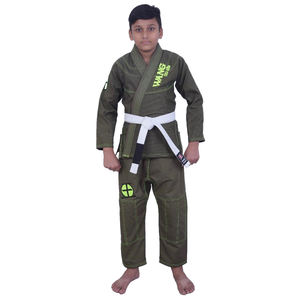 ชุดกิโมโน BJJ GI แบบดั้งเดิมของจิวจิตสึชุดออกกำลังกายทำจากผ้าฝ้าย100% ทนทานสำหรับศิลปะการต่อสู้ - Product Image 1