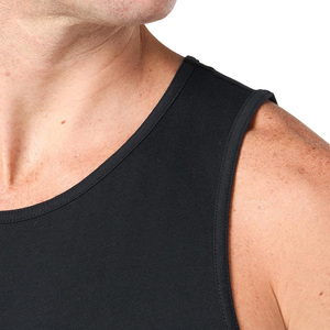 Camiseta sin Mangas Lisa para Hombre, Cómoda y Ligera, para Climas Cálidos - Product Image 4