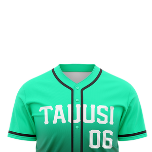 Venta al por mayor de alta calidad de los hombres camisetas de béisbol de poliéster transpirable logotipo personalizado impreso ropa deportiva transpirable uniformes del equipo - Product Image 2