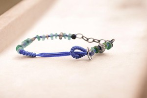 จี้เงินแท้ 925 ประดับด้วยอัญมณีธรรมชาติหลากชนิด หยกสีน้ำเงิน อาเกต คริสตัลสีขาว ทำด้วยมือ เครื่องประดับแฟชั่นสำหรับงานปาร์ตี้ ของขวัญ - Product Image 4