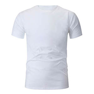 Camisetas de cuello redondo para hombre de algodón 100% de alta calidad hechas en fábrica, personalizables, MOQ bajo, precio bajo, transpirables, hechas en Pakistán, camisetas para hombre - Product Image 5
