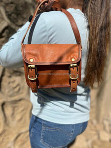 Unisex Goat Leather Office Messenger <b>Bag</b> Pure Leather <b>Laptop</b> <b>Bag</b> 5*7 Inch India Inspired Design - Product Image 4