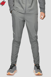 ชุดวอร์มกันลมมีฮู้ดสำหรับผู้ชายชุดวิ่งจ๊อกกิ้งผ้าไนลอน100% โพลีเอสเตอร์แบบมีซิป - Product Image 2