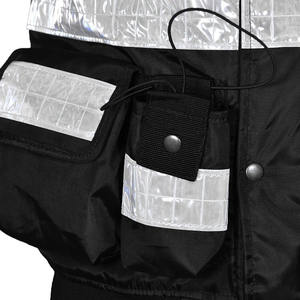 Veste parka réfléchissante haute visibilité vêtements de sécurité réfléchissants vêtements de travail uniforme de sécurité veste de sécurité d'hiver à manches amovibles - Product Image 6