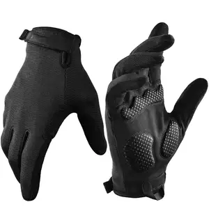 Waterproof custom logo sport gloves half finger training weight lifting workout fitness gym cycling gloves