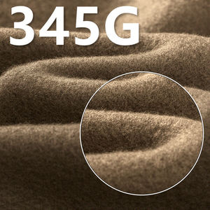 Pull à capuche coréen en coton personnalisé court 340GSM pour hommes Acid Wash Puff Print Design 3D Embroidery Boxy Fit for Winter - Product Image 4