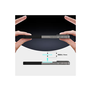 Étui de protection pour téléphone MSRA Double Cover Premium pour iPhone 16 Pro compatible MagSafe, étui magnétique en silicone souple - Product Image 4