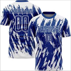 เสื้อยืดฟุตบอลผ้าเจอร์ซีย์แบบสั่งทำ - Product Image 2