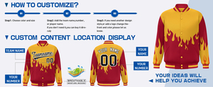 KWICLO Craft Varsity Jacket-100% Polyester Reversible & Windproof Breathable Winter Men's - Product Image 5