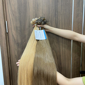 Vente Flash : Meilleures Ventes – Extensions de Cheveux Vierges Vietnamiens Double Drawn, Lisses Naturels, Tissage Coloré - Product Image 3