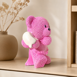 Adornos de Resina de Ositos de Peluche Estilo Europeo Moderno, Decoraciones para Escritorio de Oficina y Vestíbulo, Artesanías al por Mayor, Regalos para Niñas - Product Image 4