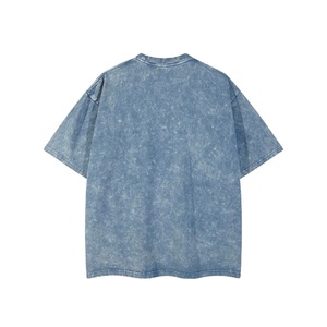 Blank Heavyweight <b>T</b>-<b>shirt</b> Vintage Style Unisex <b>T</b> <b>Shirt</b> <b>Men</b> Short Sleeve Garment Dyed Acid Wash <b>T</b>-<b>shirt</b> - Product Image 4