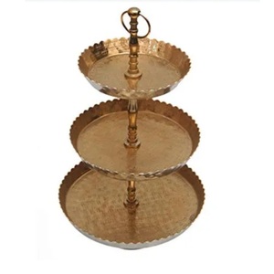 Support à gâteau pour fêtes de mariage, base en bois, support à cupcakes, finition naturelle, pour la décoration de la vaisselle d'hôtel, accessoires d'utilisation - Product Image 6