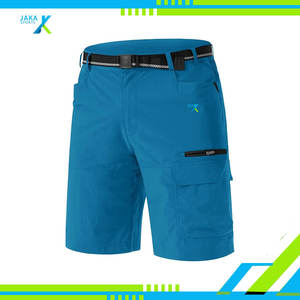 Mens Quick Dry Outdoor Cargo <b>Shorts</b> Lightweight Casual Work <b>Hiking</b> Elastic Waist Knitted Breathable Multi Pocket Summer No Belt - Product Image 6