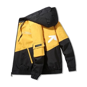 Chaqueta Cortavientos de Invierno de Alta Calidad, Lona Transpirable, Resistente al Viento, Tela de Poliéster Personalizada con Logotipo Personalizado, Talla Grande para Hombre - Product Image 6