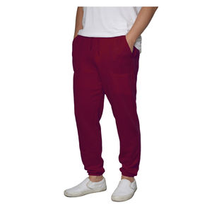 Pantalons de jogging en coton léger pour homme avec poches latérales Logo personnalisé Pantalons de survêtement empilés Taille 4X 5X Plus - Product Image 5