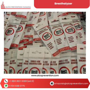 Meilleur testeur d'alcool respiratoire jetable à usage unique Alcograd / Alcootest jetable à prix réduit - Product Image 3