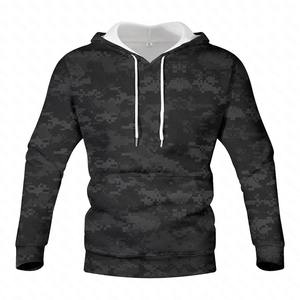 Sudaderas con capucha de invierno informales de alta calidad para hombre, Algodón ligero, mezcla básica, patrón sólido, Color personalizado, servicio OEM, nuevo teñido liso - Product Image 6