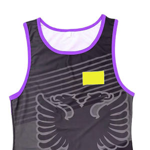 ชุดนักมวยปล้ำสั่งทำพิเศษสำหรับฝึกซ้อมและการแข่งขัน พิมพ์ลายแบบซับลิเมชั่น ชุดนักมวยปล้ำมืออาชีพสำหรับเยาวชนและทีม - Product Image 2