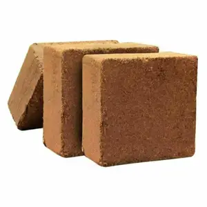 Factory Prices Coco Peat Block with 100% Natural Coconut Made Peat For Garden Uses Peat By Indian Exporters