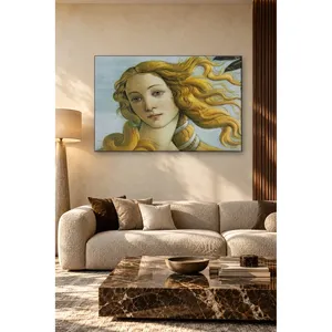 Fida Botticelli La naissance de Vénus, impression sur toile avec détail du visage - Product Image 5