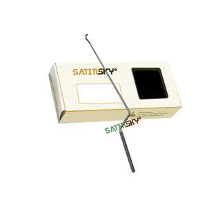 Curettes HARDY Angled up 24,5 cm en acier inoxydable à 5 griffes, instruments dentaires certifiés CE Classe III, manuels - Product Image 6