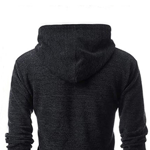 เสื้อฮู้ดลำลองแบบสวมหัวสำหรับผู้ชายเสื้อมีฮู้ดลำลองสีพื้นเสื้อมีฮู้ดลำลองออกแบบได้ตามต้องการ - Product Image 6