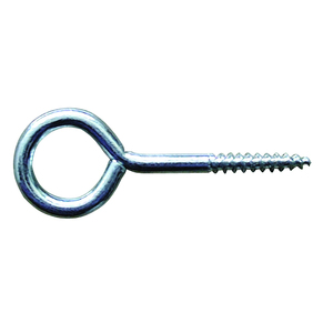 Viti con occhiello in ferro zincato mm. 22x80 - Product Image 1