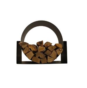 Top Selling Metal <b>Log</b> Holder Durable & Rust-Resistant Perfect for Firewood Storage Indoor & Outdoor Use Modern Design - Product Image 1